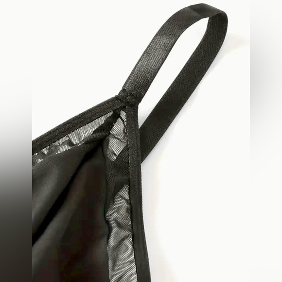 Plus Size Black Bralette - Picture 5 of 5